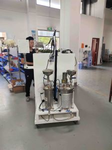 Automático Dois-Componente AB Dispensing & Derramando Injection Glue Potting <span class=keywords><strong>Machine</strong></span> 220V com Motor & PLC Core Components - Product Image 5