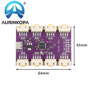<strong>USB</strong> to 8-channel TTL Serial Port <strong>USB</strong> Type-C Interface 6Mbps High-speed CH348 Chip Communication Conversion Module