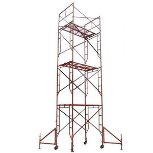Material de construcción Escalera de acero industrial Tipo Andamio de marco de Fascade móvil para construcción con ruedas - Product Image 3