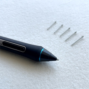 5 cái cảm thấy thay thế tip với 1 cái vòng clip cho Wacom bút máy tính bảng pth660/pth460/pth860 và Cintiq dth1320/dth1620/dtk1660 - Product Image 5