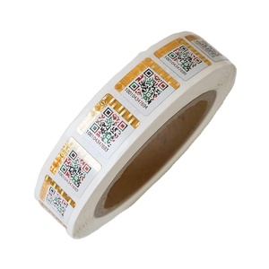 Золотая самоклеящаяся наклейка с 3D-голограммой - Product Image 1