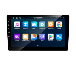 Carqseng 9 pulgadas GSM 4G navegación GPS 1080P QLED 10-Core 3 + 32G Android 10 coche DVD Palyer con CarPlay