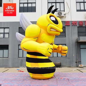 Mô Hình Hornets Lớn Bơm Hơi Quảng Cáo Khổng Lồ Tùy Chỉnh 5M Để Trang Trí Đồ Chơi Bơm Hơi Tượng Cây Bơm Hơi - Product Image 2