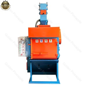 Küçük paletli lastik kayış takla tipi kumlama makinesi ve lastik parça kemer atış püskürtmeli temizleme makinesi - Product Image 1