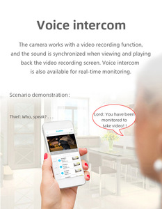 Yeni 4G ağ CCTV güvenlik kamera 2 + 2MP otomatik izleme çift Lens üç ekranlar kapalı/açık WiFi NVR SD kart 1-Year ev kullanımı - Product Image 3