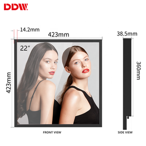 17 22 26,5 28,1 33 39,8 pantalla táctil de 44,9 pulgadas de la forma cuadrada de la publicidad de vídeo Digital pantalla Panel Monitor cuadrado pantalla Lcd - Product Image 5