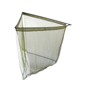 Selco China Green 100cm Depth Triangular Carp Fishing Landing <strong>Net</strong> 127*127cm Polyester Fiber Mesh Technique Carp Landing <strong>Net</strong> - Product Image 6