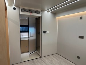 モダンな2ベッドルームプレハブハウス新しいデザインスペースカプセルホテルキャビン防水コンテナハウス - Product Image 3