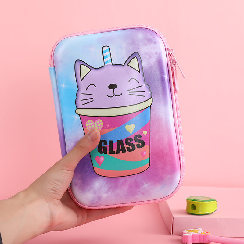 Tasse à cola chat kt dégradé bleu - Nouveau