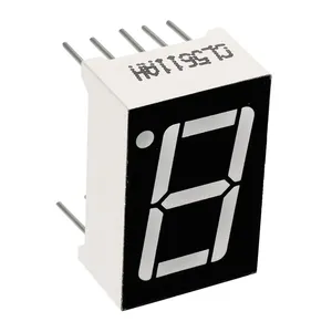 Catodo comune display a led a 7 segmenti display a led rosso tubo digitale catodo comune rosso a 1 cifra - Product Image 5