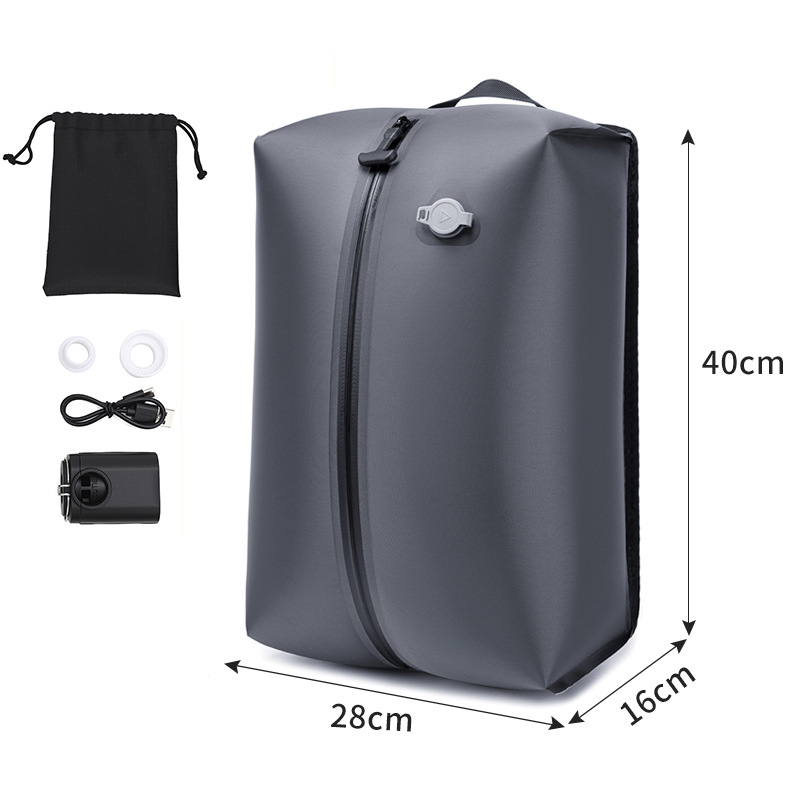 ปั๊มขับเคลื่อนด้วยพลังงานสีเทาเงิน