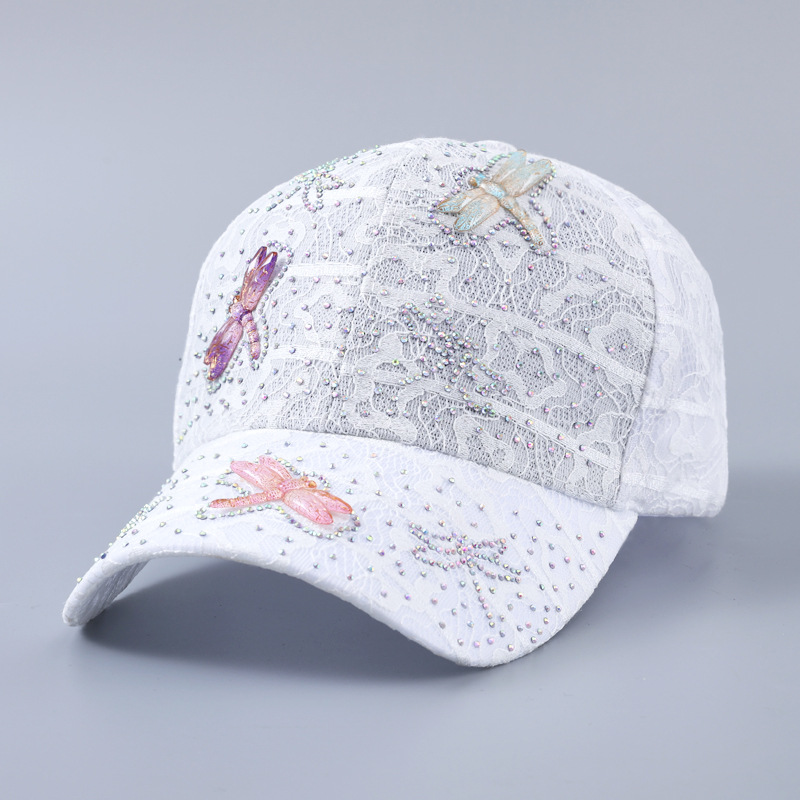 Diamond Dragonfly - White