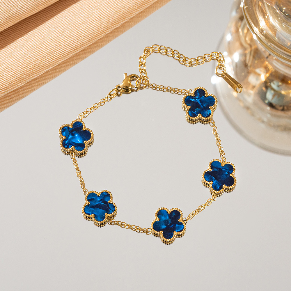 Oro + azul oscuro