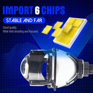 LP23ไฟหน้า LED H4 IP68 110W 12V 10000LM 6000K H4 LED โปรเจคเตอร์ Bi LED - Product Image 3