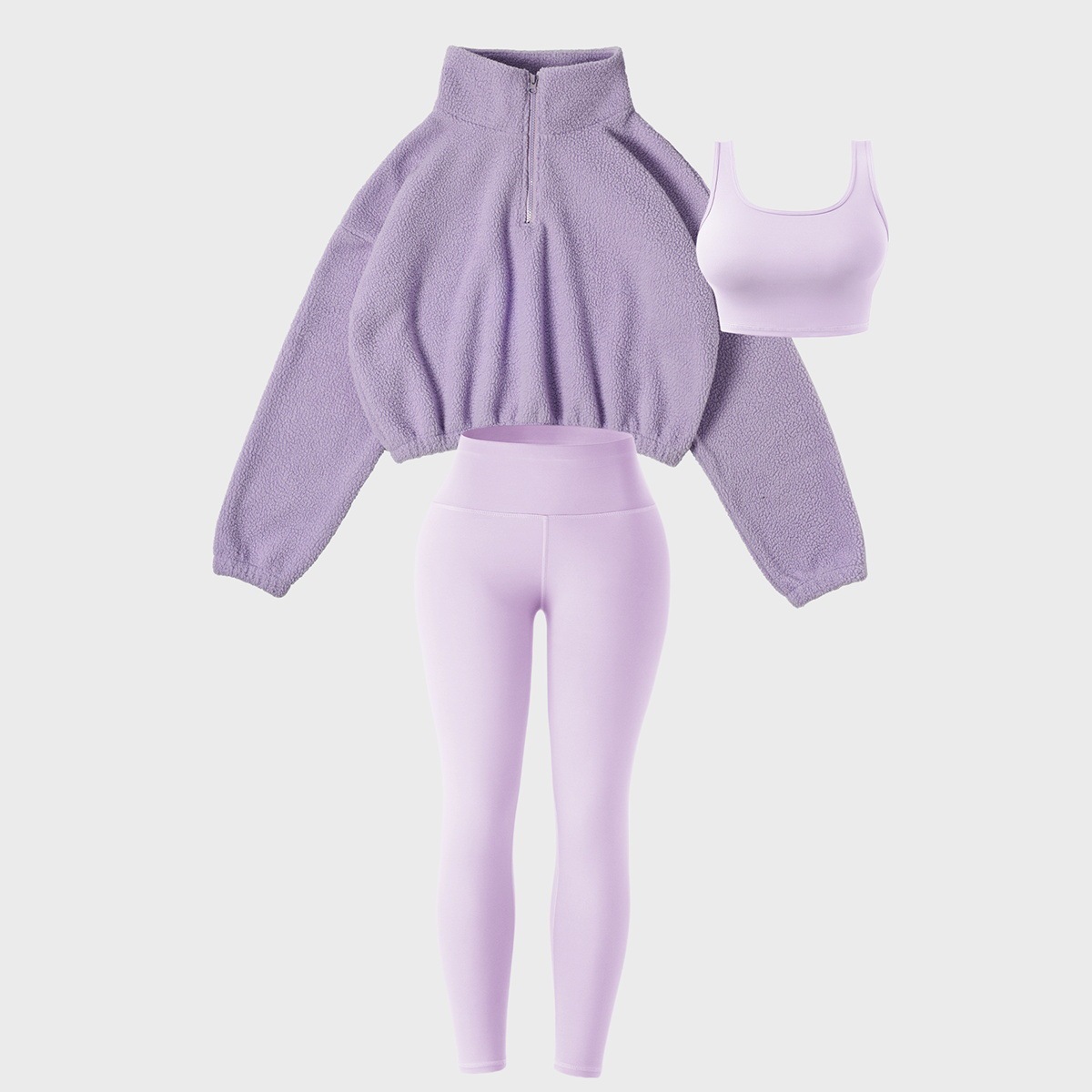 Set viola chiaro