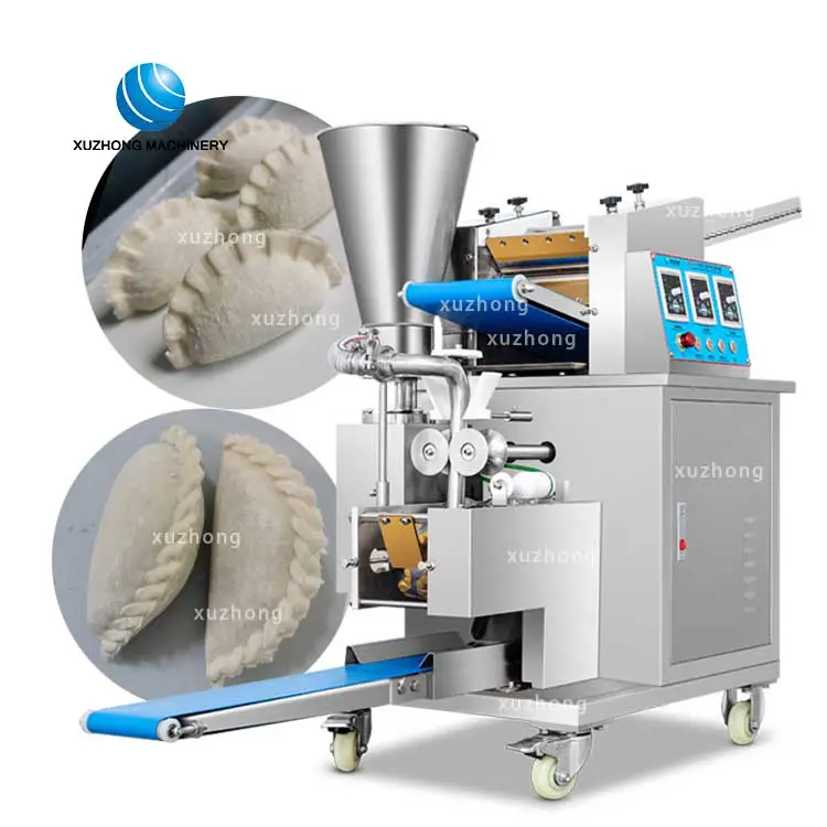 Máquina de manequim automática multifuncional, fabricante de máquina samosa ravioli empanada pieroging gyoza