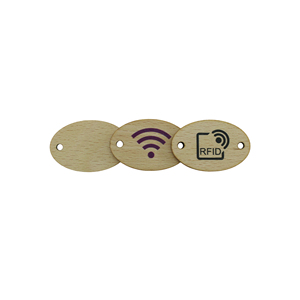 Portachiavi in legno personalizzato NFC carta stampata al Laser I <span class=keywords><strong>CODE</strong></span> SLI-X ISO15693 RFID portachiavi in legno