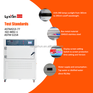 Lixian UVA340UVB313UVC351 Alterung des Wetter labors für Test geräte ISO 4892-1 220V 1 Jahr Garantie für unregelmäßigen Kunststoff UV A. - Product Image 3