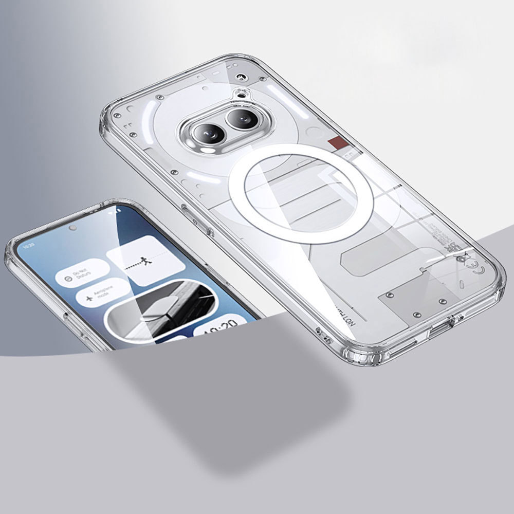 Transparent + anneau magnétique
