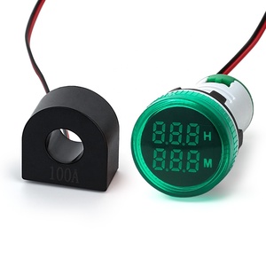 Led ekran ile NIN yuvarlak yeşil dijital ekran saat zamanlayıcı - Product Image 5