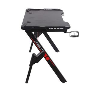 Electrical Height Adjustable I-<strong>Shaped</strong> 47&quot; Gaming <strong>Computer</strong> <strong>Desk</strong> Office <strong>Desk</strong> Student Table PC <strong>Desk</strong> with RGB LED Lights VM-ESE02 - Product Image 3