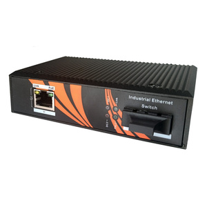 Fabrika fiyat endüstriyel PoE anahtarı IEEE802.3af/sunucu ve diğer cihazlar için standart 1 PoE portu 1SC portu - Product Image 3