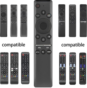 Huayu รีโมท RM-G2100 V2แบบสากลพร้อมการควบคุมด้วยเสียงสำหรับ Samsung Smart TV แบบโค้งพร้อมปุ่มสำหรับ Netflix Prime Video WWW - Product Image 6