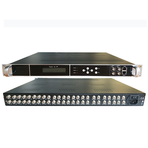 24 canali Satellite DVB-S2 DVB-C dvb-t ATSC DTMBT sintonizzatore ISDBT al Gateway IP per sistemi IPTV - Product Image 1
