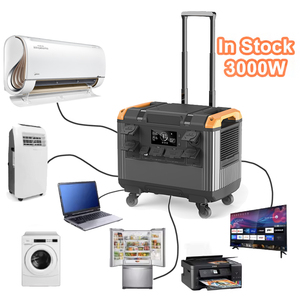 Premium 3000w Portable <strong>Power</strong> Station With Pure Sine Wave Solar Generator Portable <strong>Power</strong> <strong>Kit</strong> With Multiple Charger Source - Product Image 1