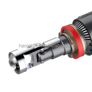 Projektör ışık Mini otomatik çift A80 H4 H7 LED projektör lens far 72w 6000k yüksek düşük ışık Hid LED ampul - Product Image 3