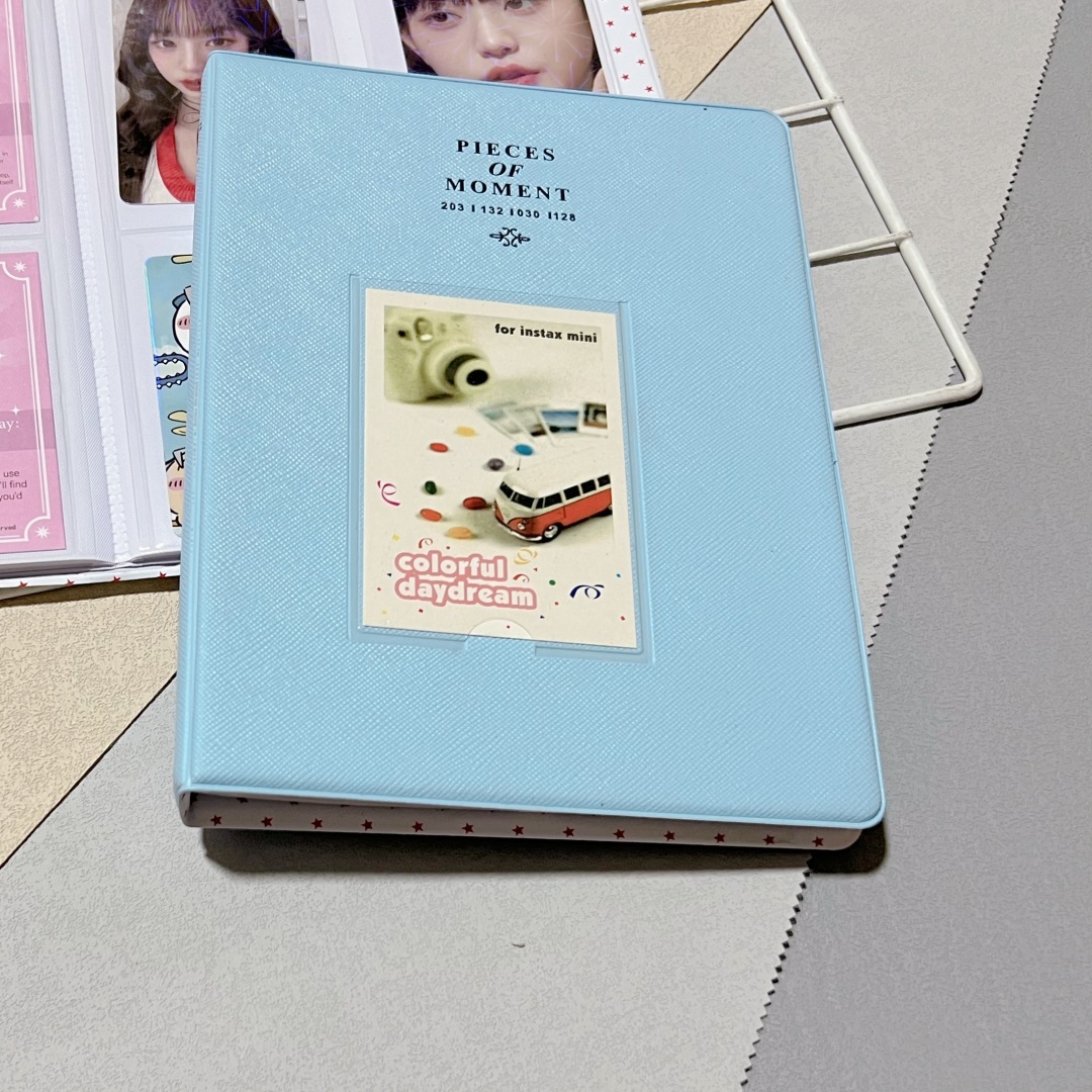 Candy polaroid-bleu ciel