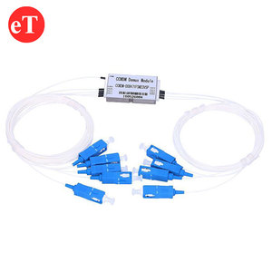 8CH 8 <strong>Channel</strong> CCWDM WDM Filter Device OADM Mux Demux Module Compact Fiber Multiplexer CWDM - Product Image 4