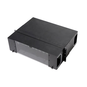 Fábrica al por mayor LC LGX MTP MPO Módulo de casete 12 24 Fibra MPO a LC Cassette para MPO Panel de conexión de fibra óptica - Product Image 6