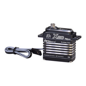 GXservo X80 80 кг Pro глубокий водонепроницаемый 1/8 автомобильный PWM цифровой рулевой механизм полностью металлический сервопривод для 1/10 компонентов автомобиля - Product Image 3