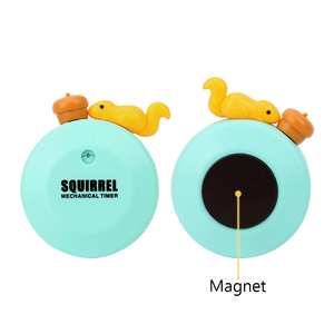 Cute Squirrel Machinery Timer 60 minuti cucina meccanica Timer di cottura orologio contatori di allarme ad alto volume Timer manuale - Product Image 5