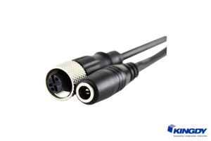 Tayvan Made In tam Ip65 M12 Dc In kablo dairesel konnektör 1.8M PVC M12 Dc In kablo - Product Image 2