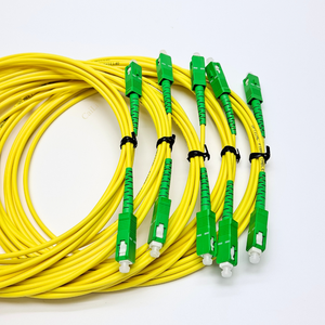 Puente de fibra óptica FTTH con conector SC APC 1/2/3/5/10M Cable de conexión Simplex monomodo Cable de PVC /LSZH - Product Image 5