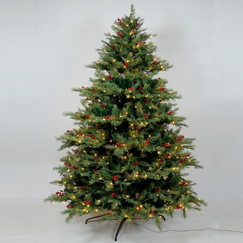 Green PE Christmas Light Tree