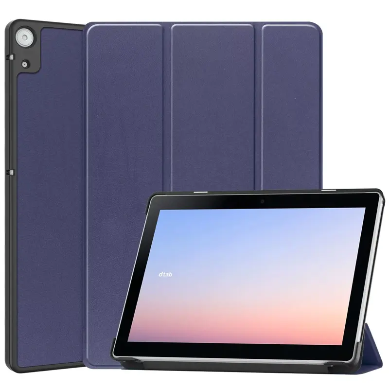 ultra slim tablet Leather case for Docomo dtab D-51c smart cover for dtab d-41A Sharp SH-T01 TB023