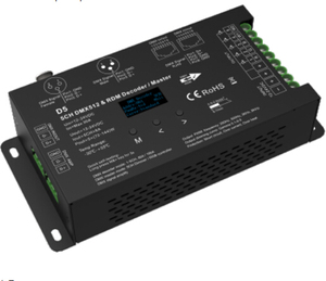 D5 5 Channel 6A/CH DMX512 RDM Decoder DMX Master RGB LED <strong>Controller</strong> <strong>Pwm</strong> Constant Voltage <strong>Dimmer</strong> - Product Image 3