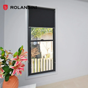 Rolansini Customizable Australia Style Double Hung <strong>Sash</strong> <strong>Window</strong> Aluminum Black Hung <strong>Windows</strong> Vertical up Down Sliding <strong>Windows</strong> - Product Image 1