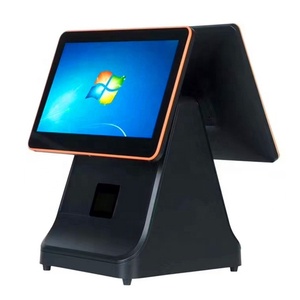 LKS-POS550 15,6 дюймов двойной экран, подлинные плоские все-в-одном сенсорные системы POS для кассовых операций - Product Image 5