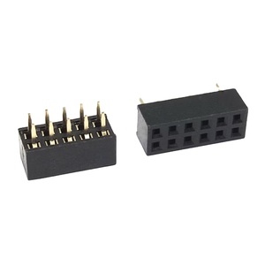 <strong>2</strong>.0mm Pitch Double Row Female <strong>Header</strong> Connector DC3 Pin <strong>Header</strong> 2mm Box <strong>Header</strong> Straight Insertion <strong>2</strong>*4P/5/<strong>8</strong>/10/14/20/30/40P - Product Image 1