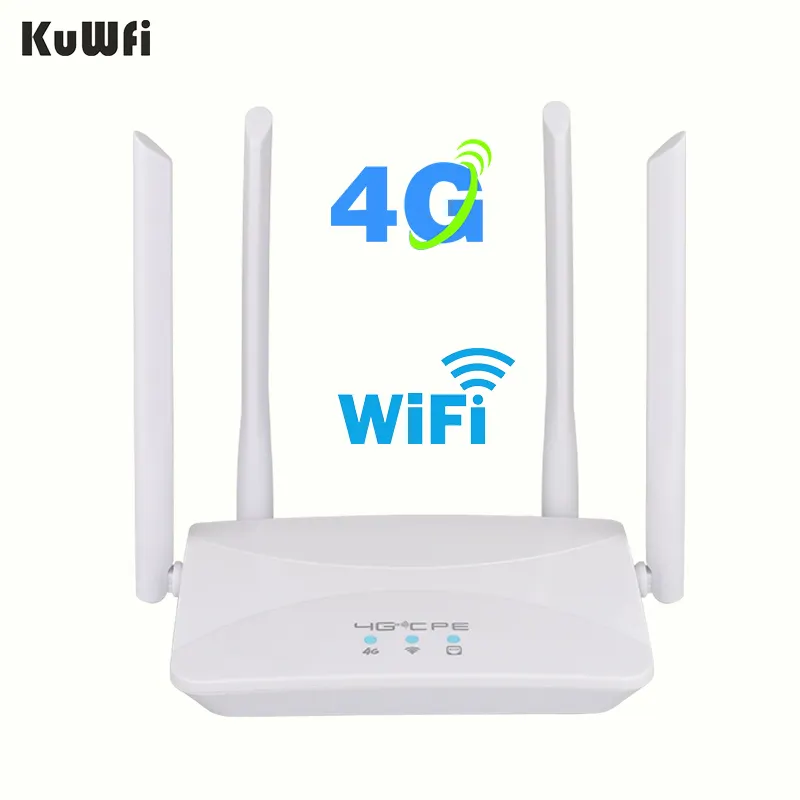 Venta directa de fábrica 150Mbps inalámbrico 4G módem LTE router wifi con ranura para tarjeta SIM