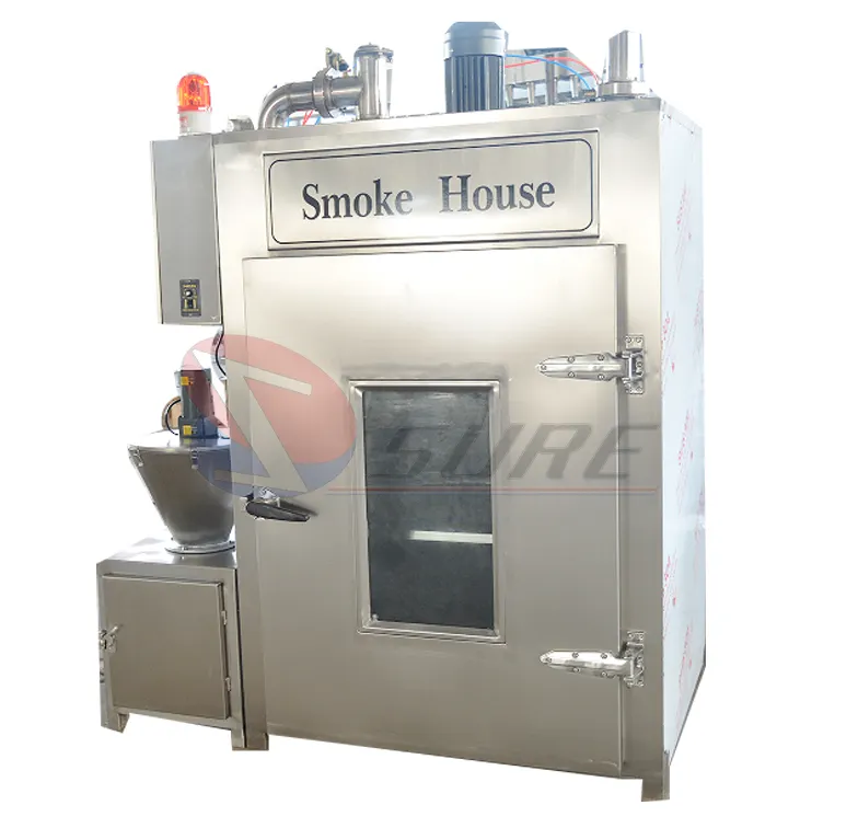 Horno fácil de operar para fumar salchichas/horno ahumador Casa de humo para carne y pescado/horno de humo de carne a la venta