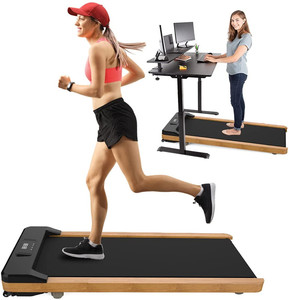 Tapis roulant elettrico in legno per tapis roulant da scrivania senza installazione con macchina da Jogging a piedi telecomandata - Product Image 1