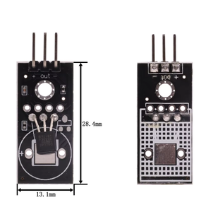 18B20 DS18B20 Salida de señal digital Módulo de medición de temperatura Sensor de detección de placa para cable ARD DC5V Dupont - Product Image 6