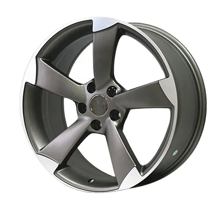 Llanta de aluminio personalizada, rueda de 16 pulgadas, 17 pulgadas, Color plateado, precio de fábrica, 5x112