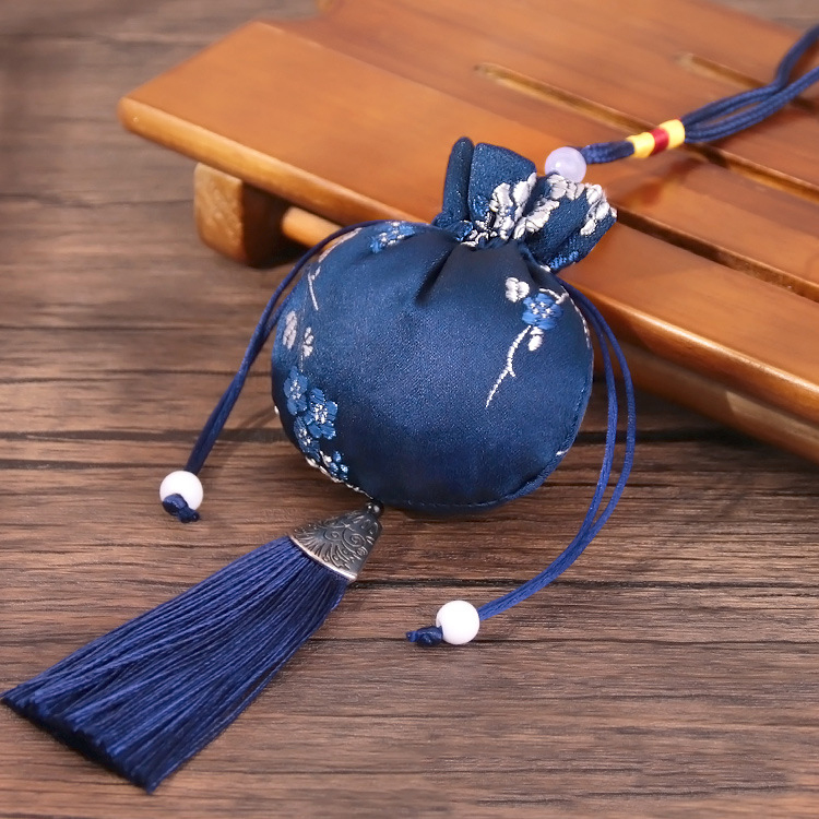 Dark blue-plum blossom
