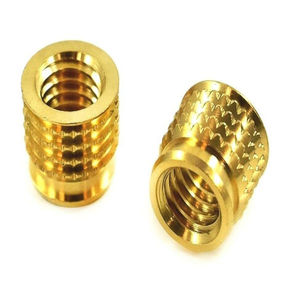 Nhỏ cam Lathe quay M4 Brass Threaded chèn Nut cho ép phun nhựa - Product Image 3